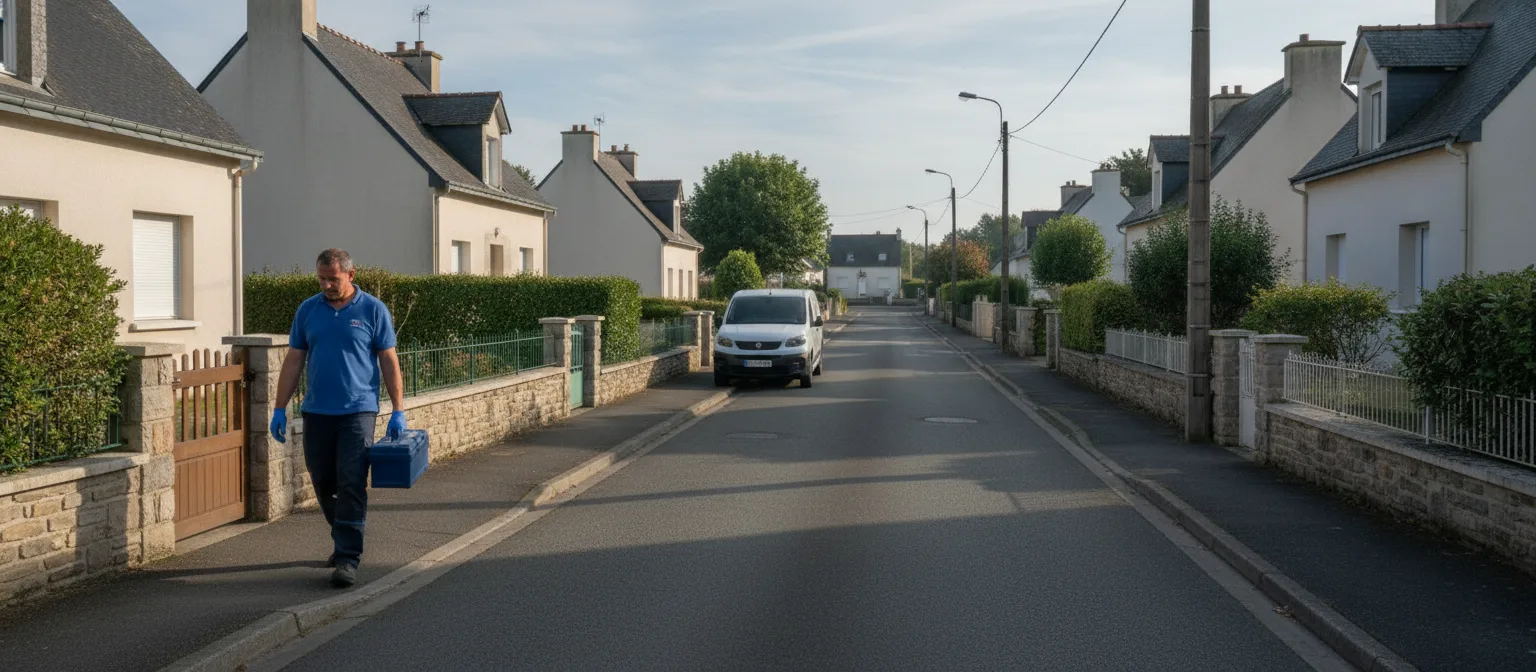 Dépannage pompe de relevage Melgven – intervention locale / la ville
